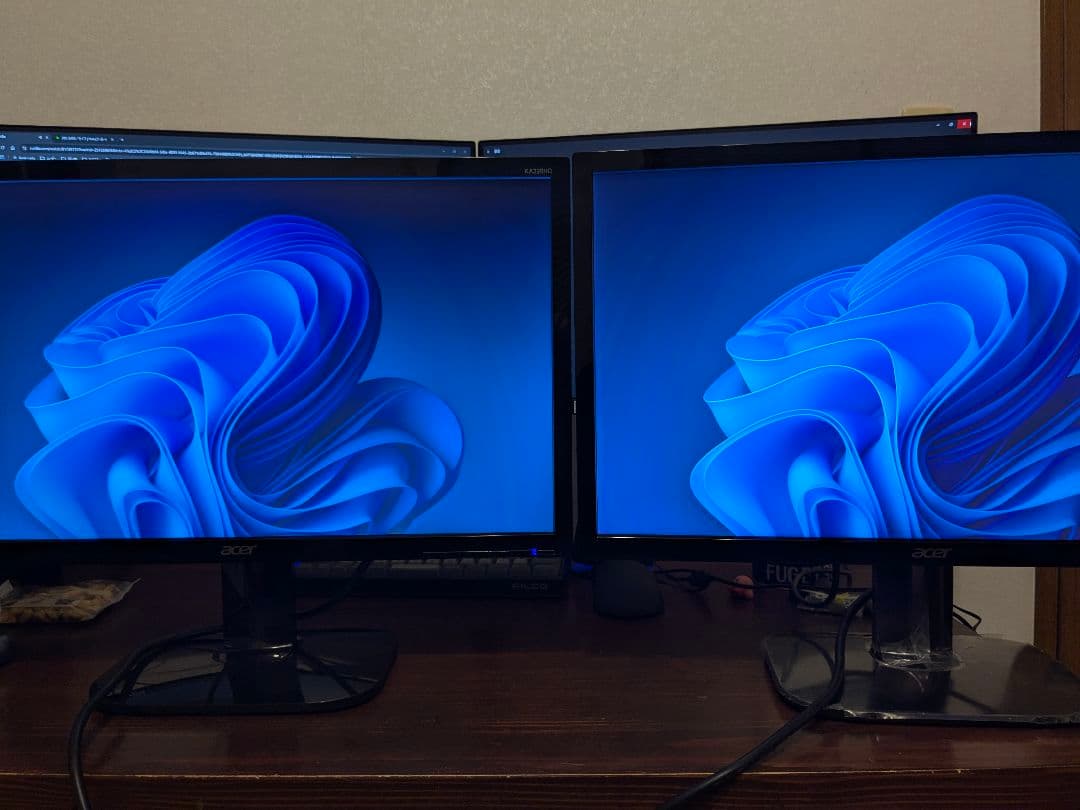 モニター21.5インチ 2枚セット