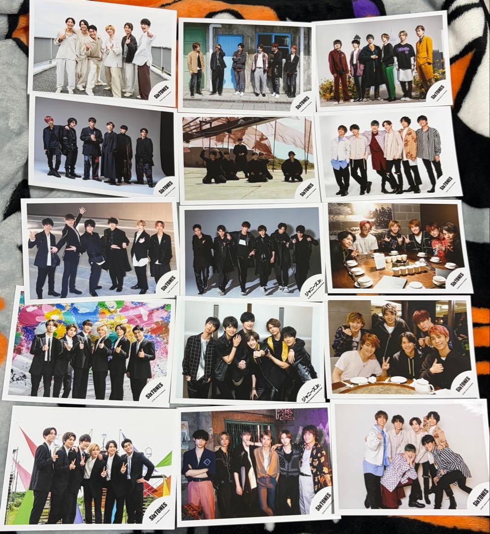 SixTONES 公式写真 集合 70枚 まとめ売り