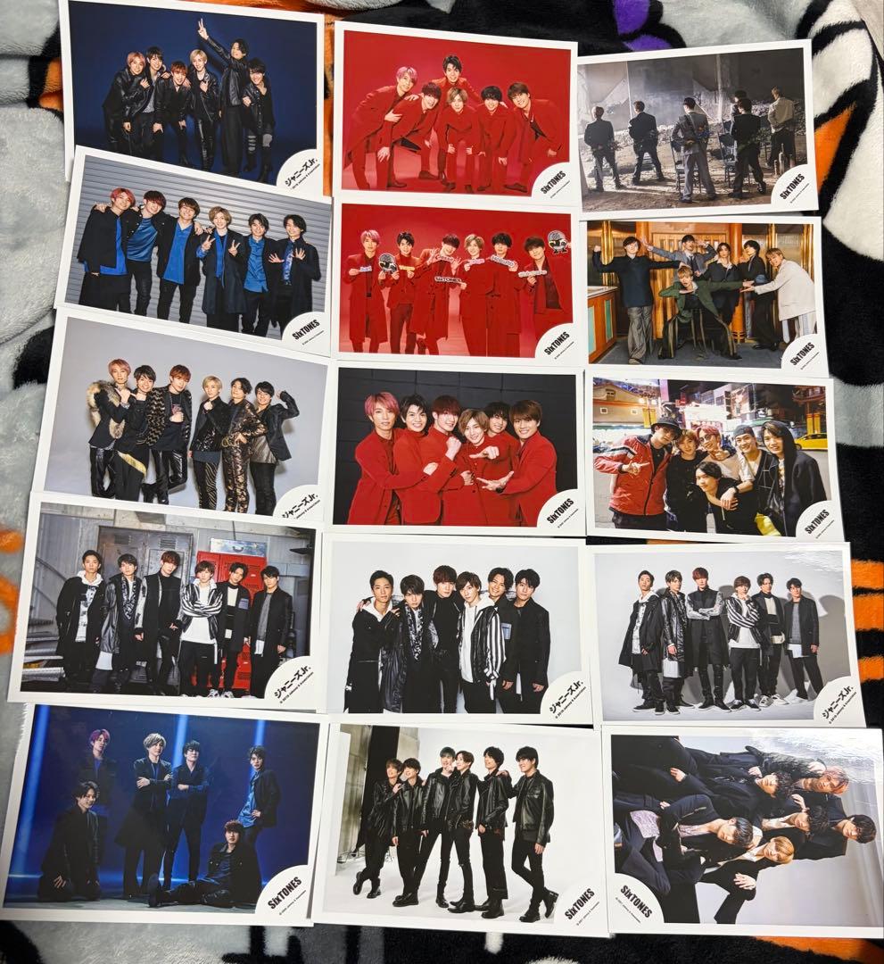 SixTONES 公式写真 集合 70枚 まとめ売り