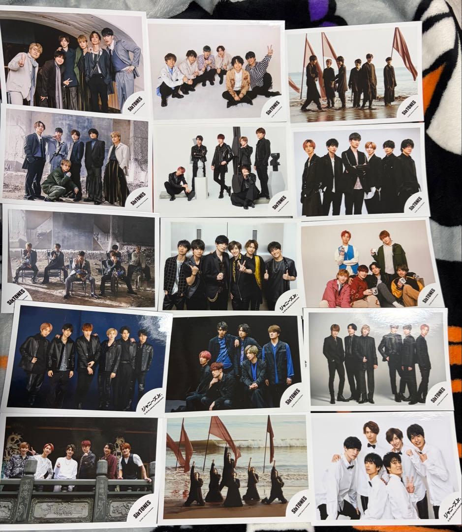 SixTONES 公式写真 集合 70枚 まとめ売り