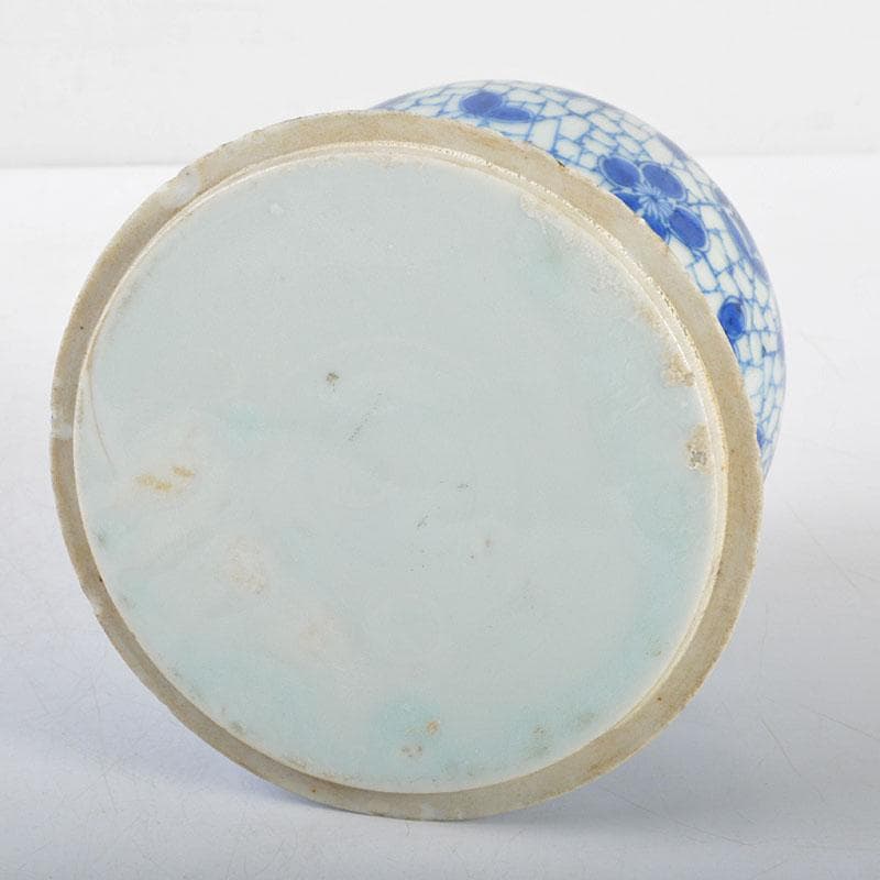 中国　青花　染付氷烈梅文瓶　M　R4544