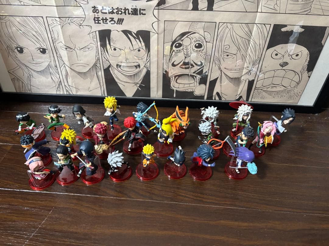 抹茶さん専用　ナルト　ワーコレ　25体セット