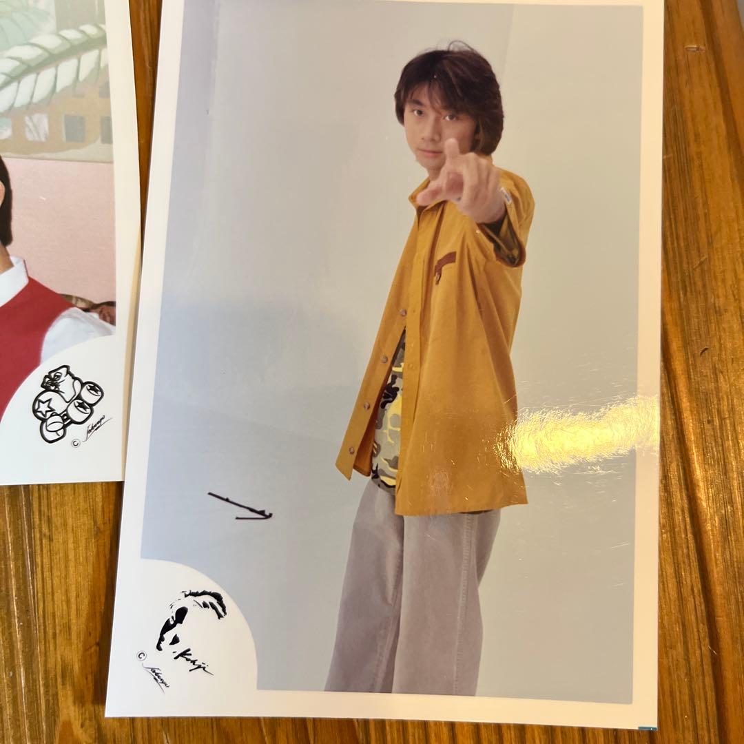 内海光司　写真セット　光GENJI