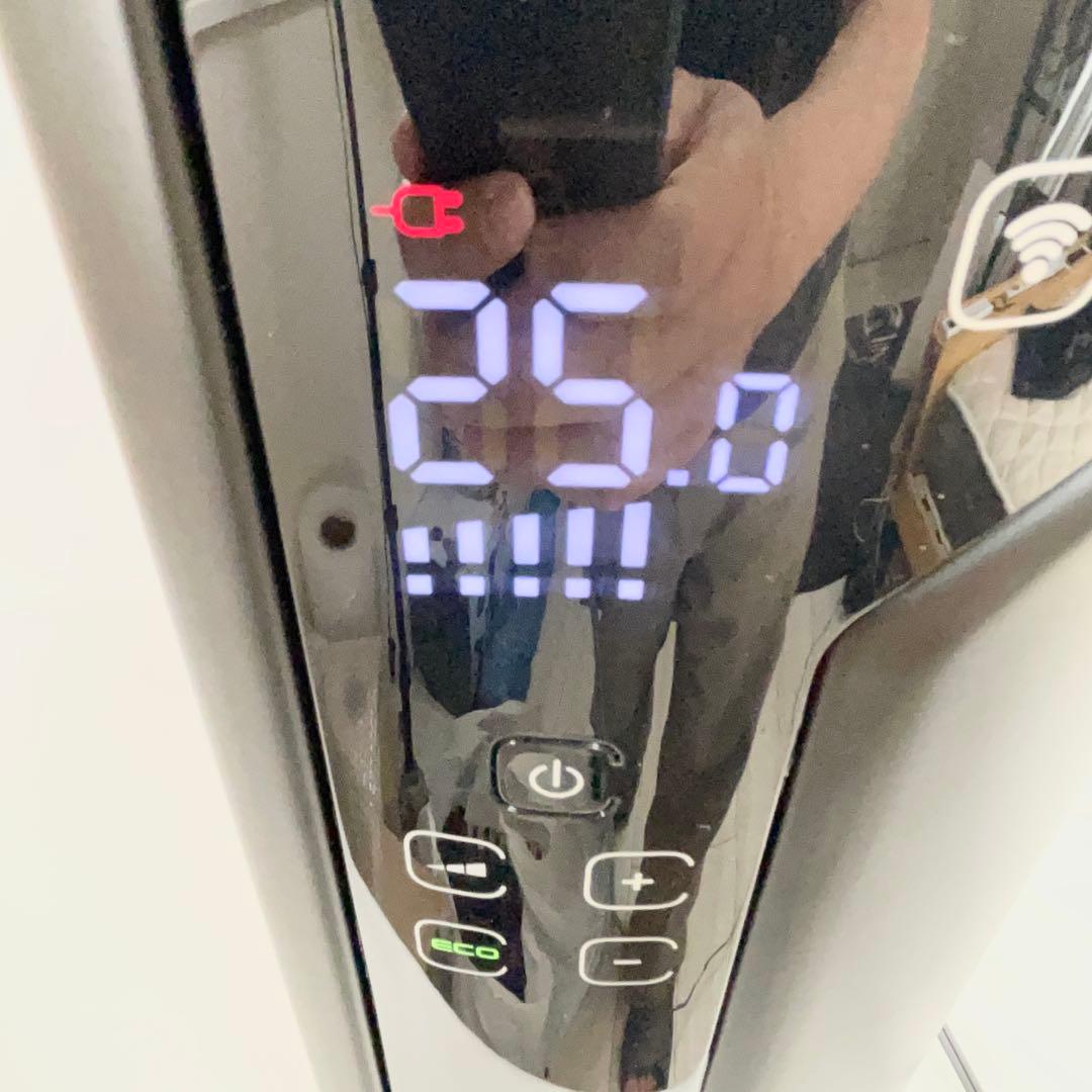 【美品】デロンギ　マルチダイナミックヒーター MDHAA15WIFI-BK