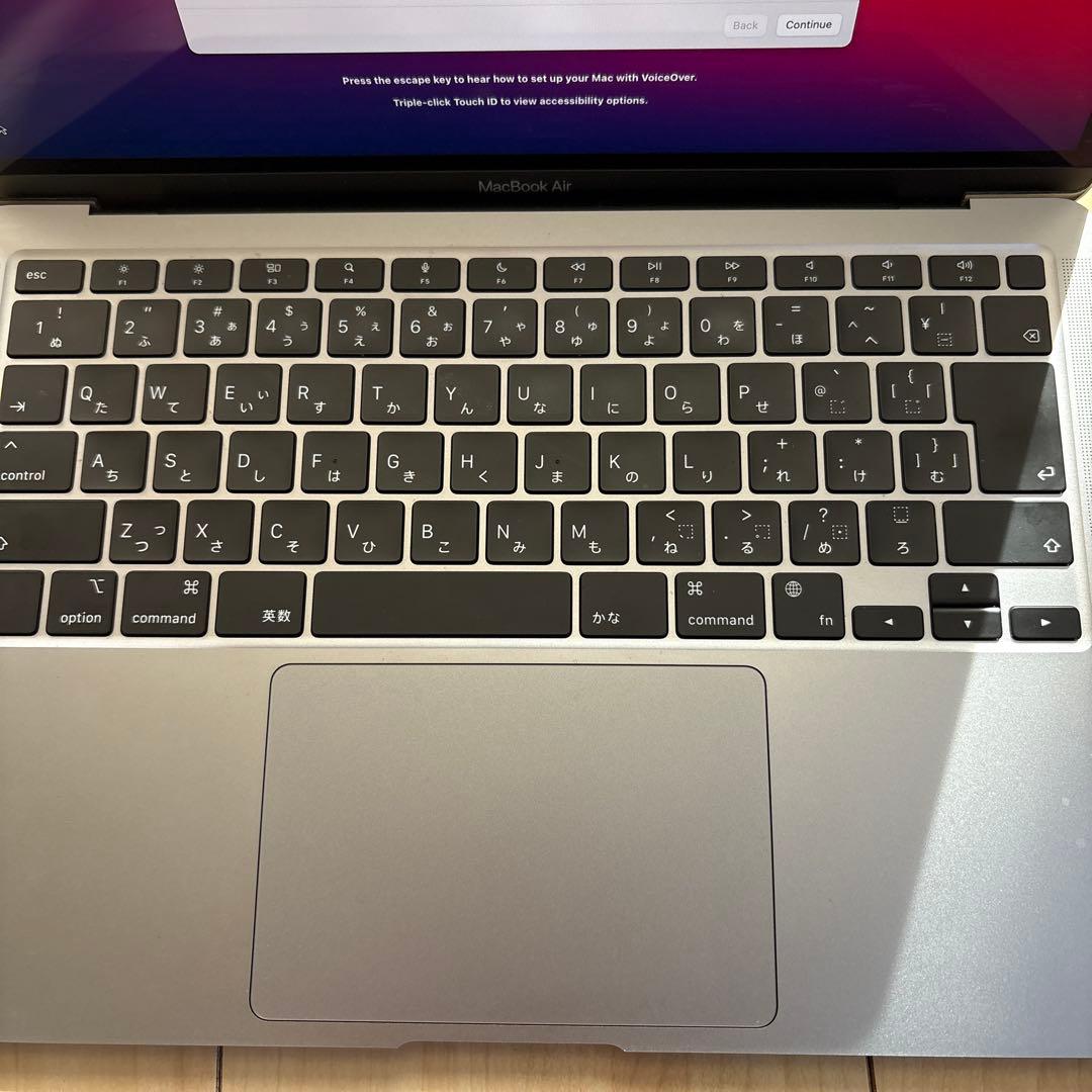 MacBook Air13 2020年製