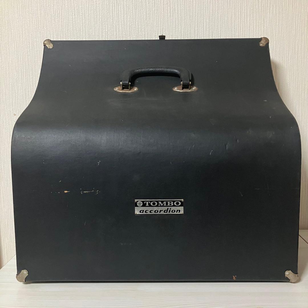 トンボ　TOMBO アコーディオン No.181 青 30鍵盤 ハードケース付き