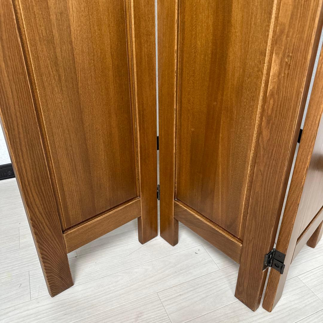 【展示品】ステンドグラス パーテーション 衝立 間仕切り 英国スタイル i1※