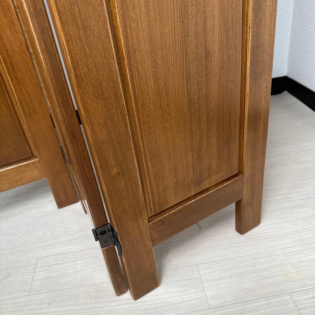 【展示品】ステンドグラス パーテーション 衝立 間仕切り 英国スタイル i1※