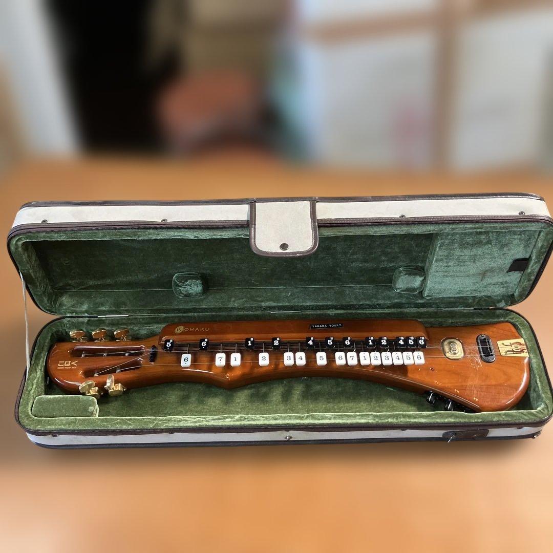 (2-92)KOHAKU 大正琴 ケース付き