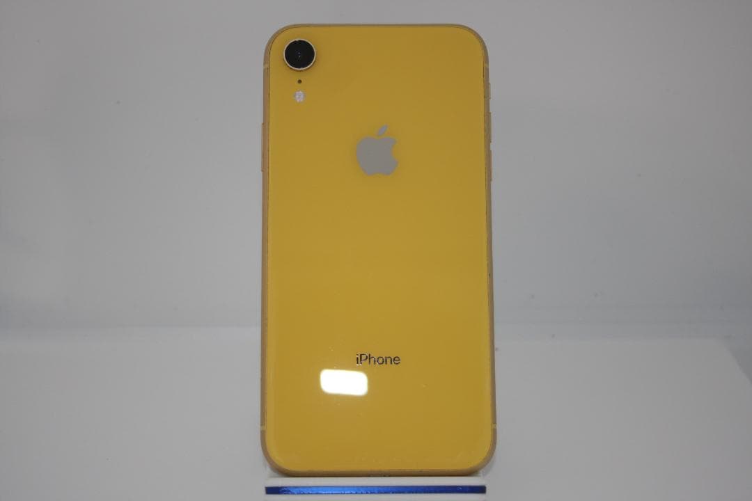 ■ 美品 ■　アイフォン　iPhone XR 64GB SIMフリー【イエロー】