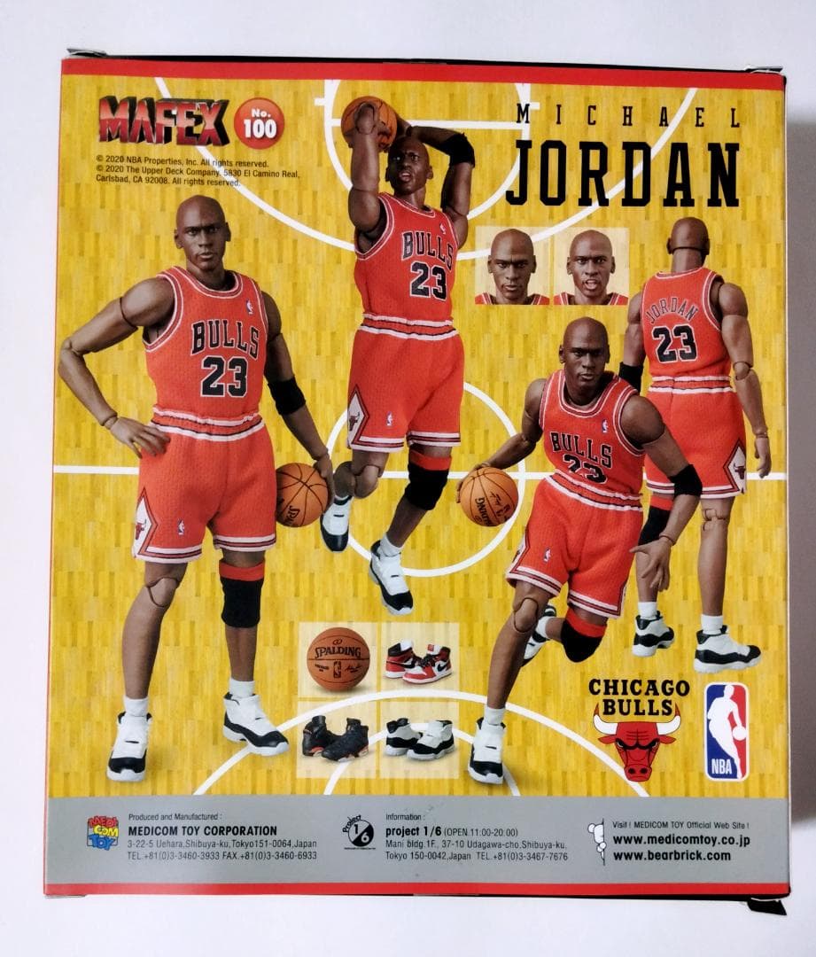 MAFEX マフェックス No.100 マイケル・ジョーダン　シカゴ・ブルズ
