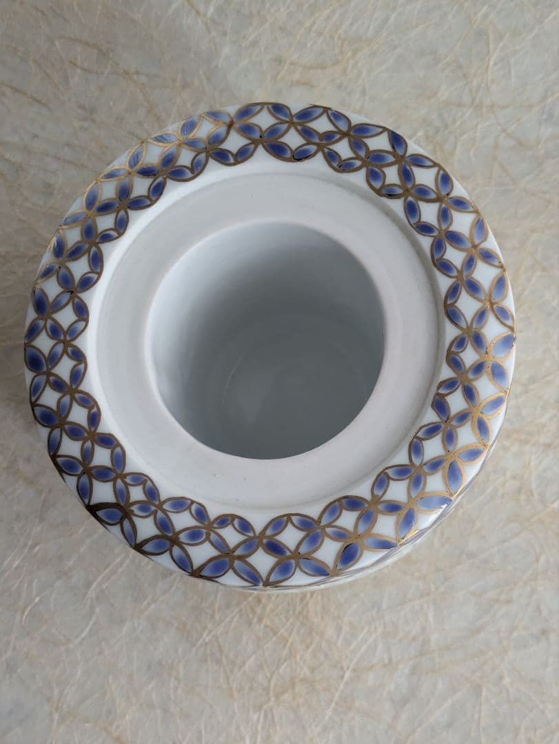 平戸泰山窯　香炉　深野泰山　三川内焼