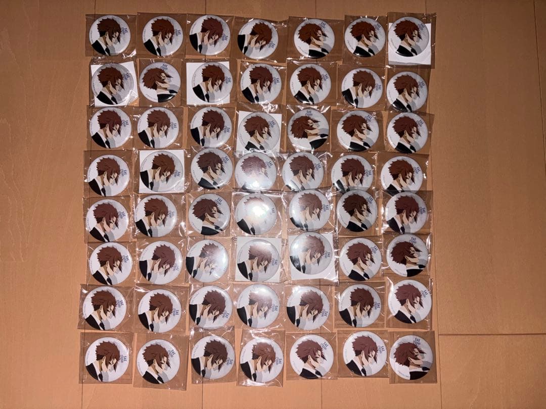 ブルーロック ベースヤード 糸師冴 缶バッジ まとめ売り 80個