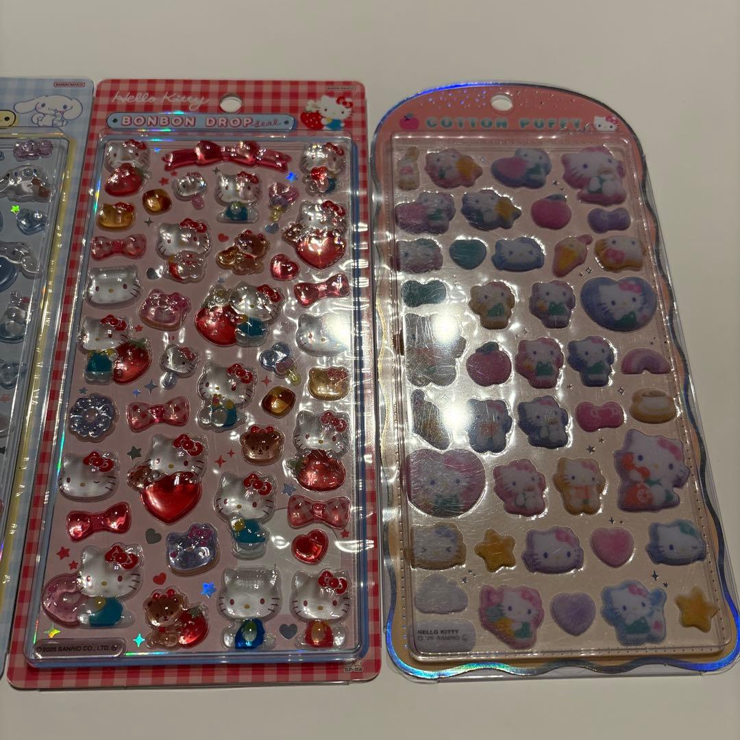 ボンドロシール　ボンボンドロップシール3枚　コットンパフィー1枚　正規品