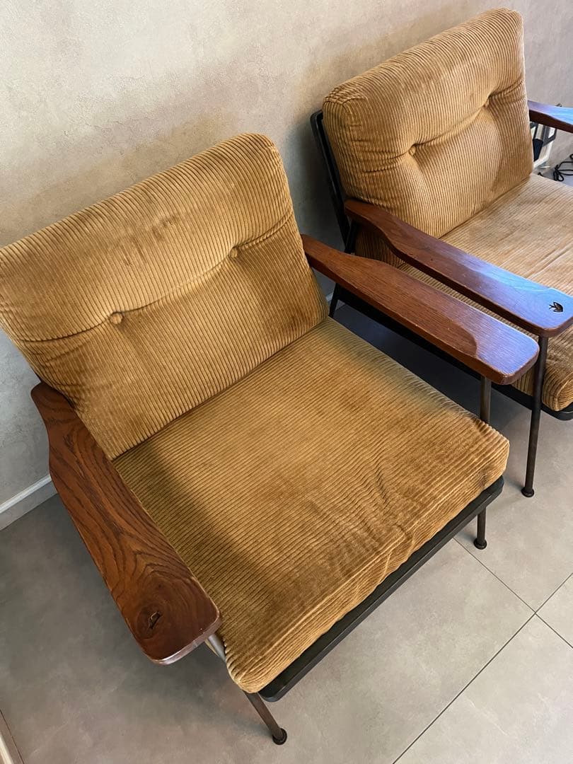 TRUCK furniture HR SOFA 1-SEAT 2脚セット