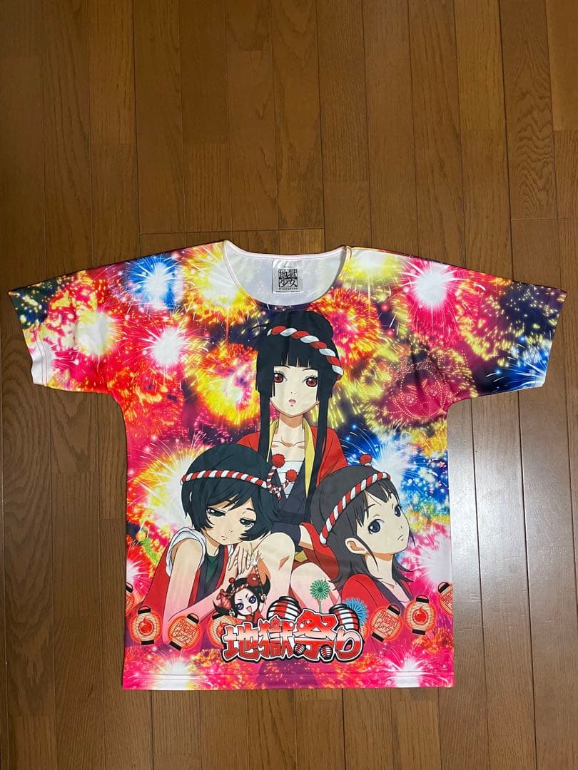地獄少女 フルグラフィグTシャツ 2着まとめ売り コミケ 藤商事 L