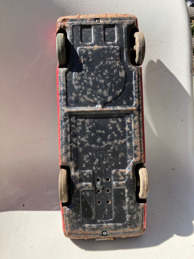 60s70s昭和レトロ　AOSHIN ブリキカー　クラウン　TOYOTA