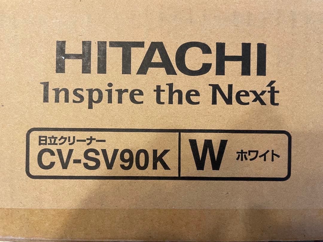【3/2最終値下げ】日立 パワかるサイクロン ホワイト CV-SV90K-W
