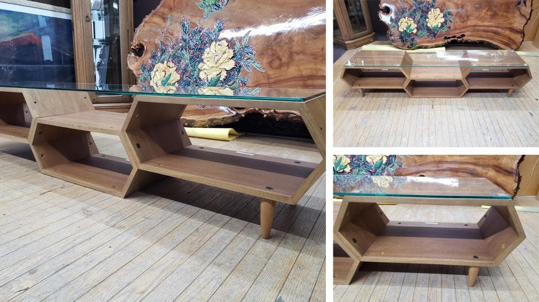 ｂ24　カリモク家具　ハニカムシェルフ　テレビ台