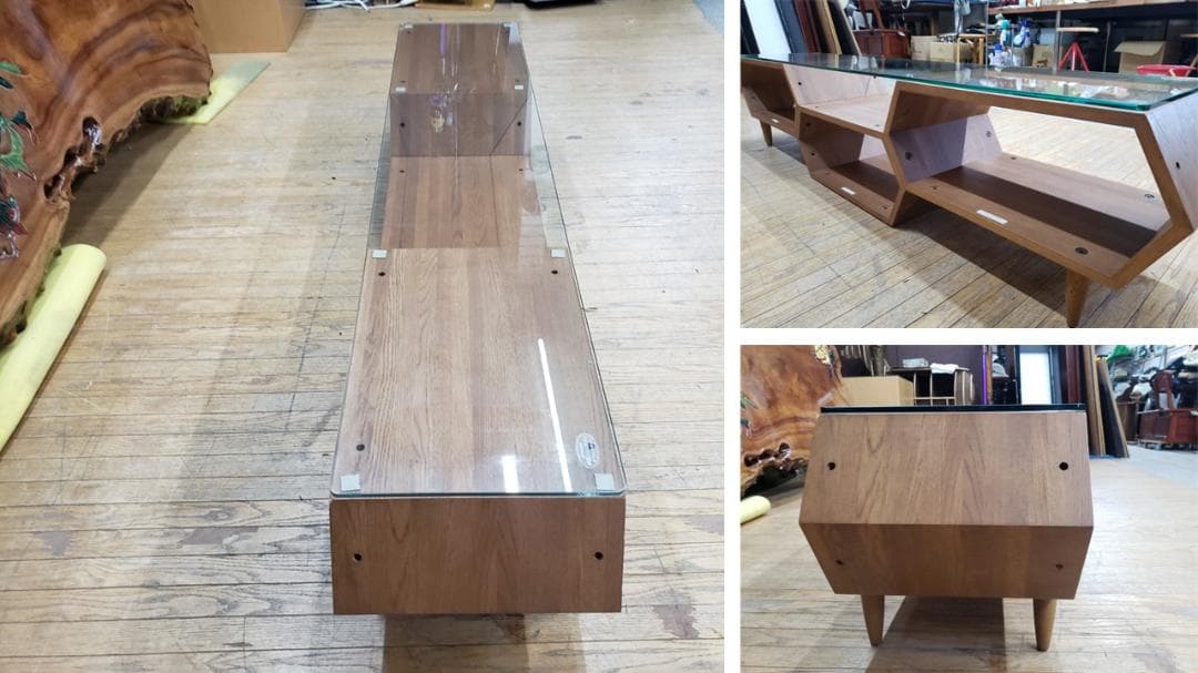 ｂ24　カリモク家具　ハニカムシェルフ　テレビ台
