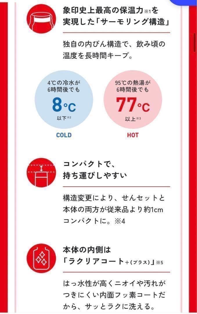 【新品未開封】象印　ミャクミャク　ステンレスマグ　大阪・関西万博モデル　赤&青