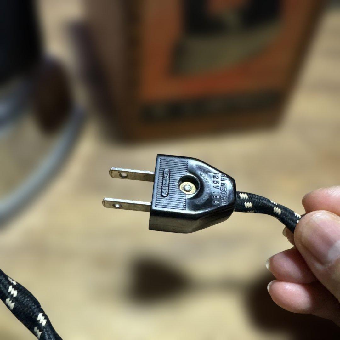 【希少・動作確認済】昭和レトロ ホーム電気工業 アイロン HS-305 木箱付き