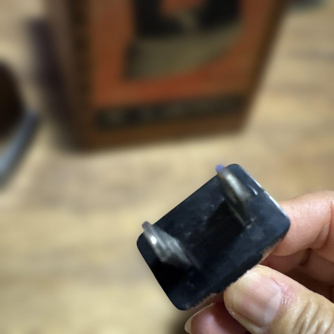 【希少・動作確認済】昭和レトロ ホーム電気工業 アイロン HS-305 木箱付き