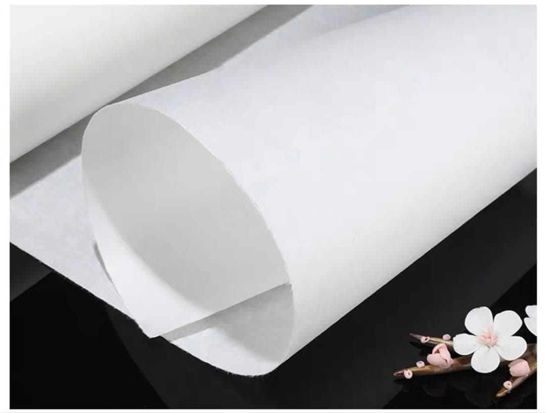 書道用紙　特浄長巻宣紙　半紙　手漉き2014年の熟成紙　在庫残少