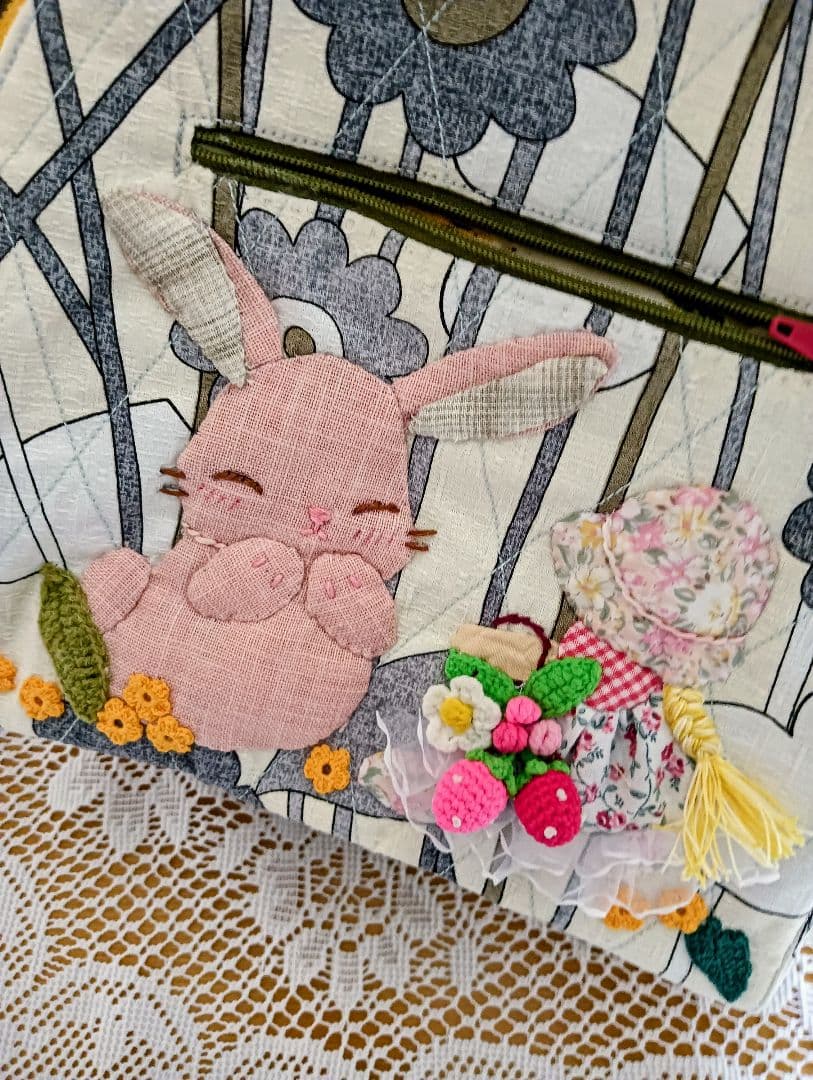 スーちゃん 大サイズ 入れ口６個 ワンショルダーバッグ