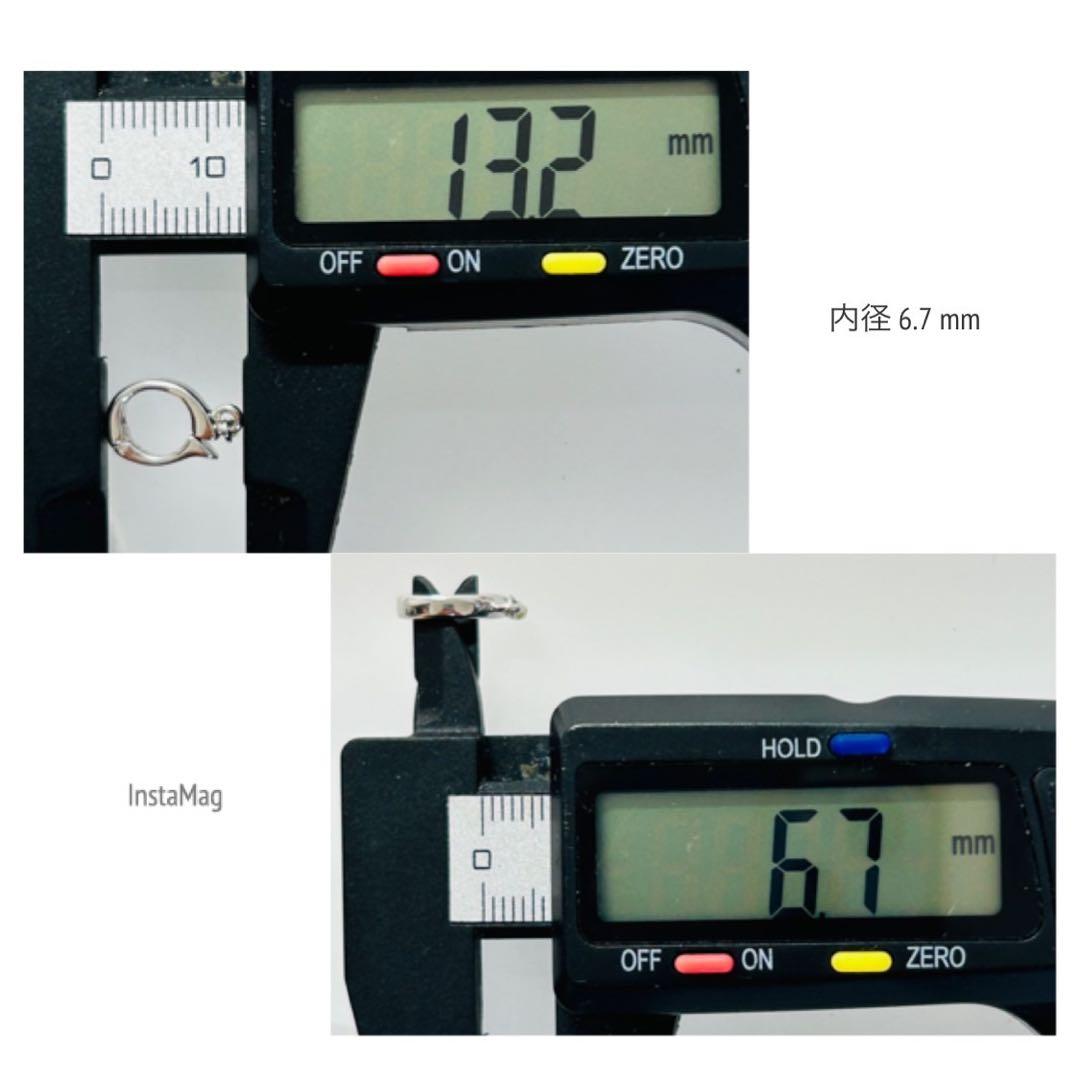 (M0925-1)SVローズクォーツペンダントチャーム　宝石