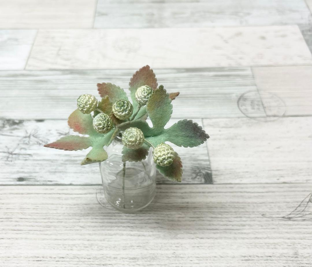 【ハンドメイド】★フェルトフラワー★ダリアとアネモネの華やかアレンジ