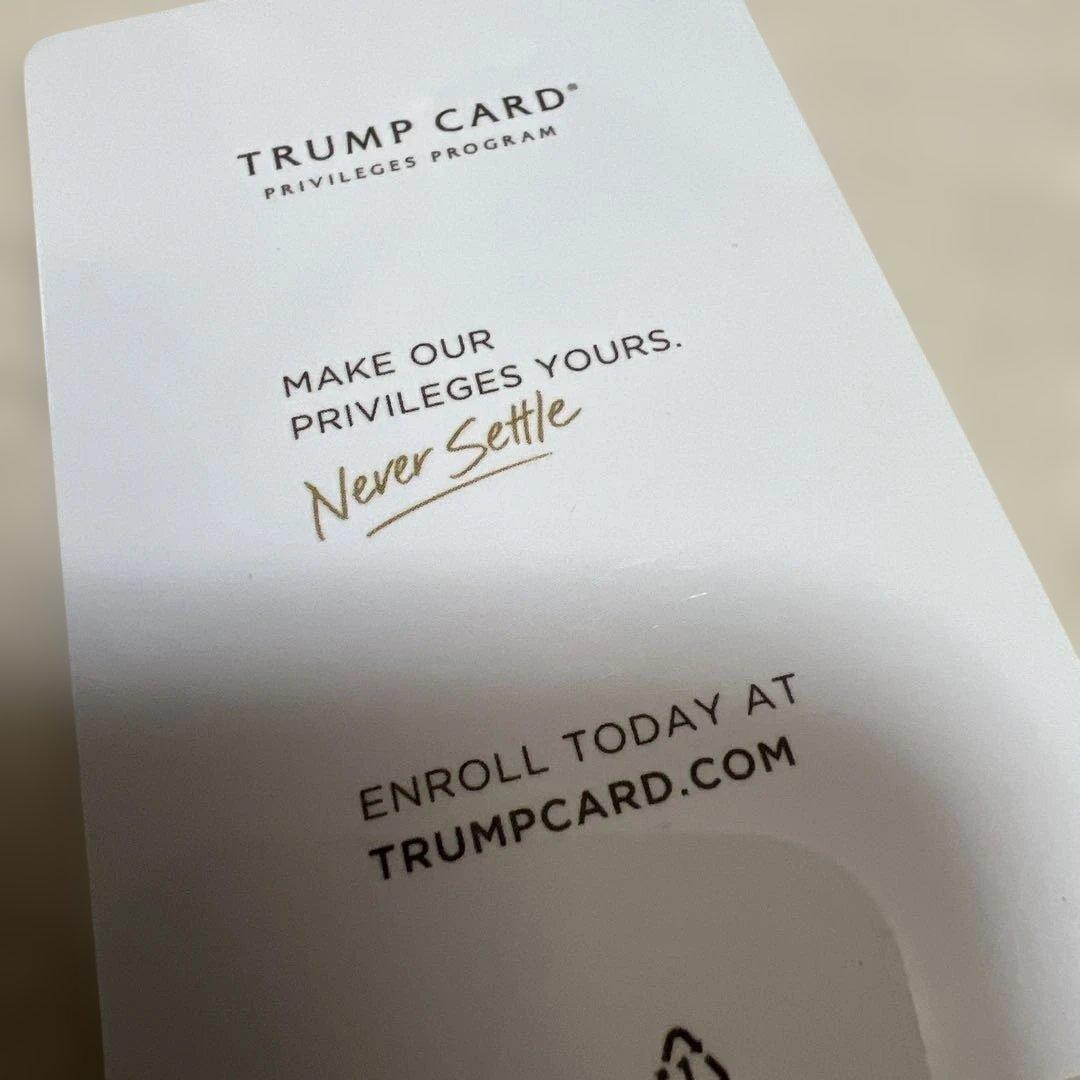 開運　億万長者御用達Trump Card ラスベガストランプホテル