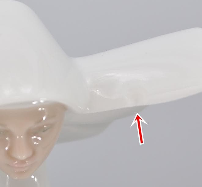 祈る尼僧／祈りのひと時　リヤドロ人形　２体セット　スペイン　光沢仕上げ　絶版