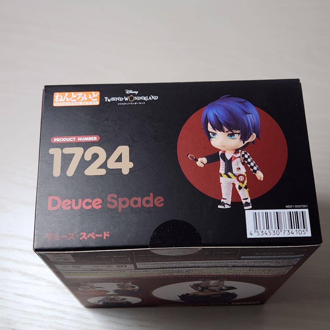 ツイステ 未開封 箱に難あり デュース ねんどろいど 缶バッジ ハーツラビュル