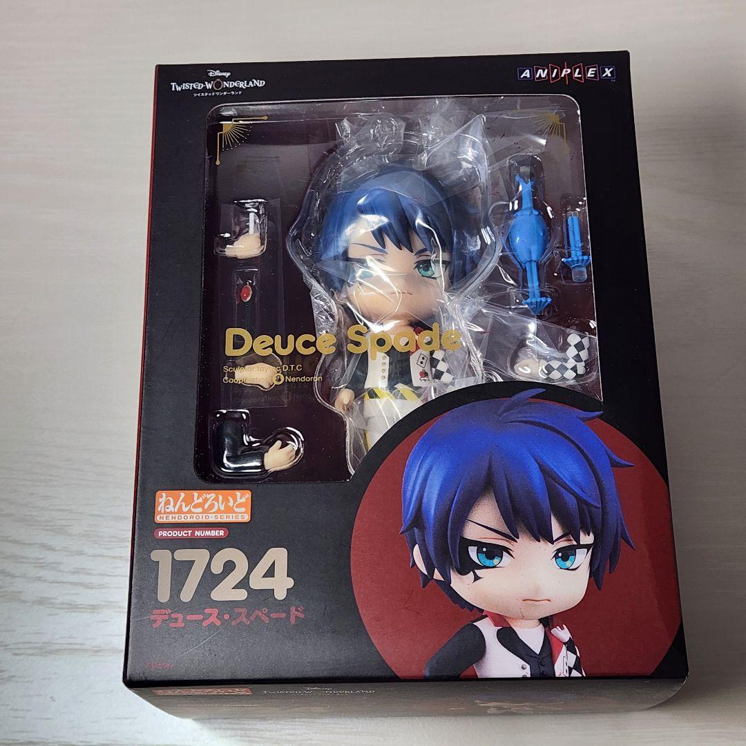 ツイステ 未開封 箱に難あり デュース ねんどろいど 缶バッジ ハーツラビュル