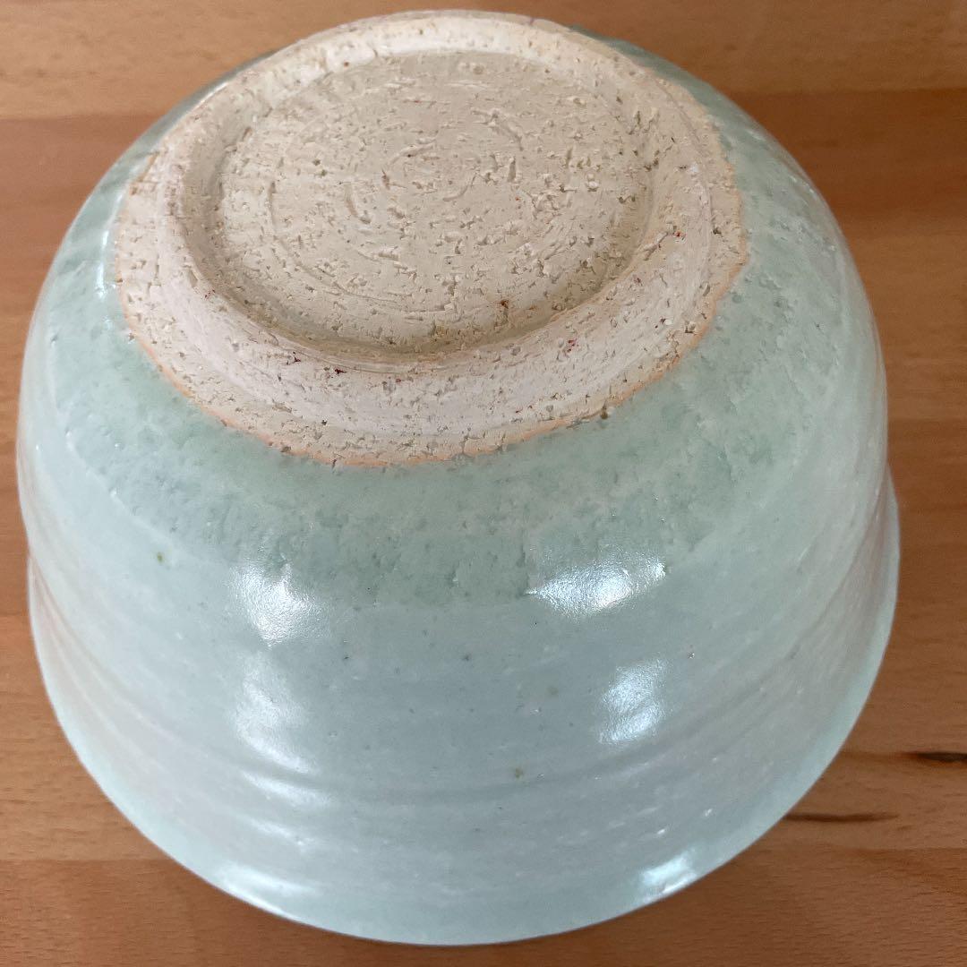 笠取士半窯　荒木義隆作　青白磁大鉢