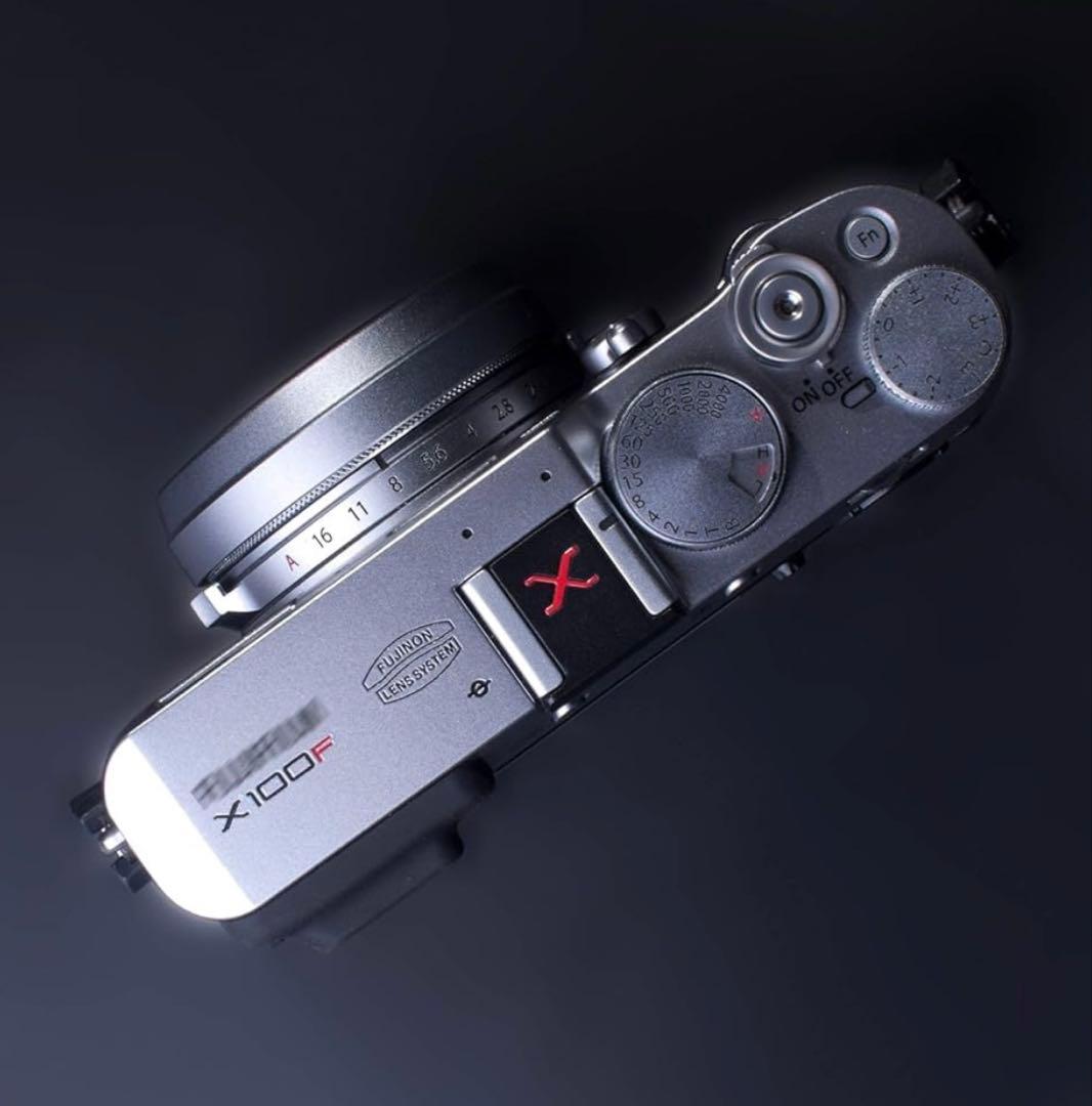 超レアFUJIFILM X レッド高級アルミ製シューカバー2個セット