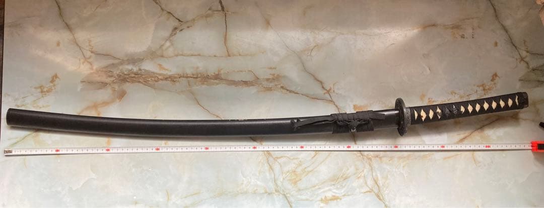 模造刀/大・小/シカ角を模した刀掛けのセット