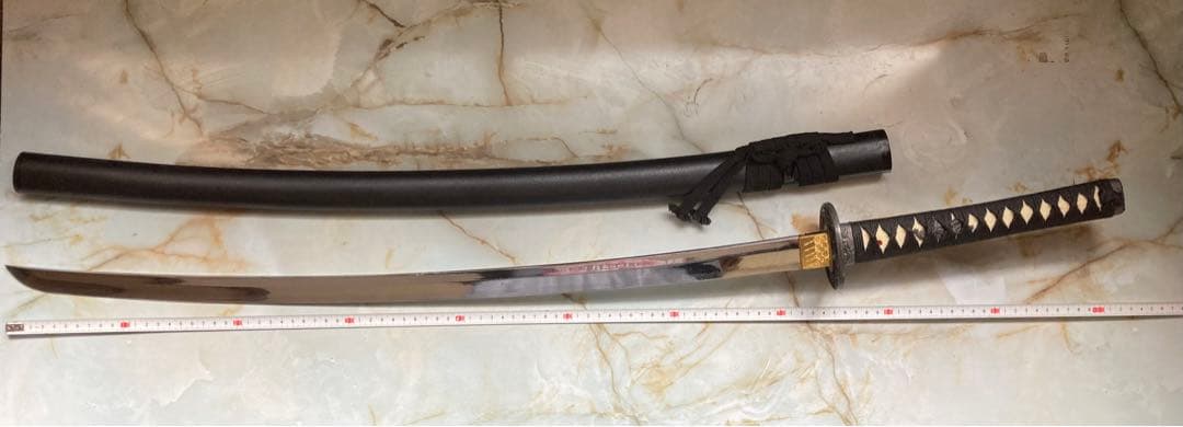 模造刀/大・小/シカ角を模した刀掛けのセット