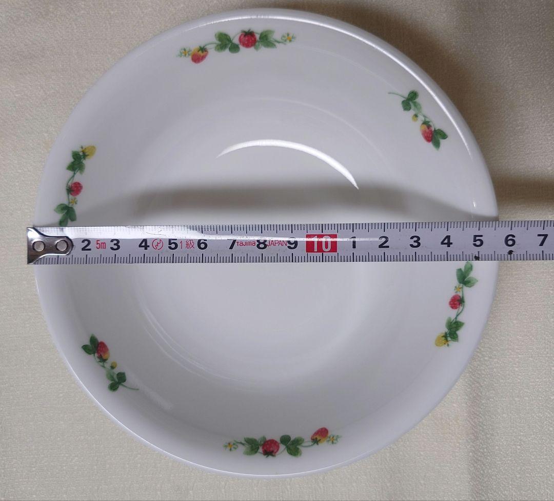 コレール スウィートストロベリー柄 ボウルセット