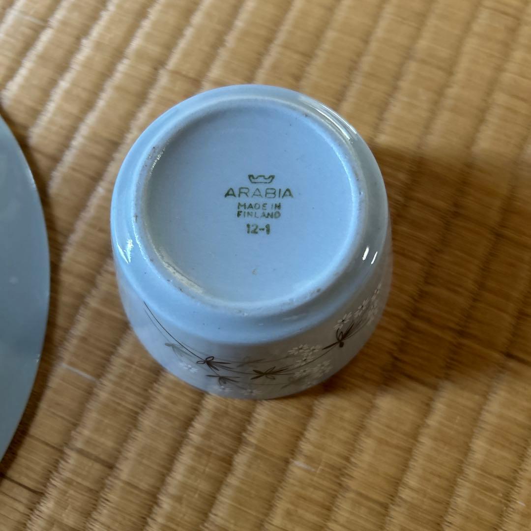 アラビア　ルミクッカ　プレート　カップ　セット