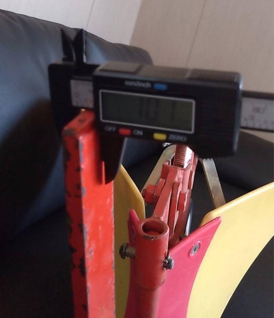 黄色の培土機（2枚羽付き・長さ調節可）②