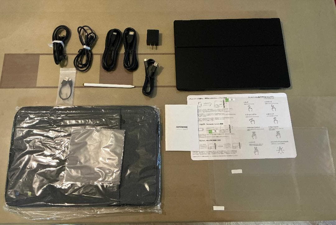 eWEI 15.6インチデュアルディスプレイ ペン対応 XQ-156PF