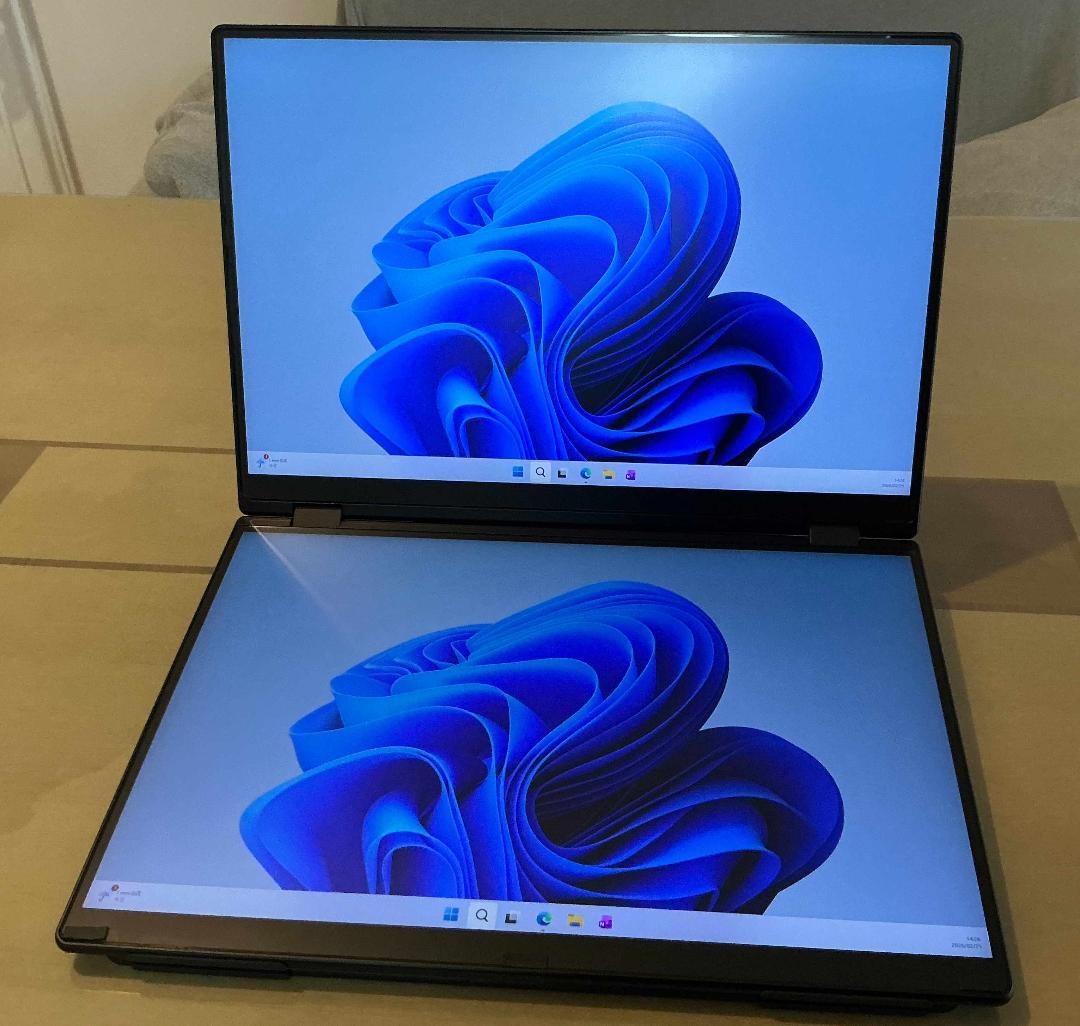 eWEI 15.6インチデュアルディスプレイ ペン対応 XQ-156PF