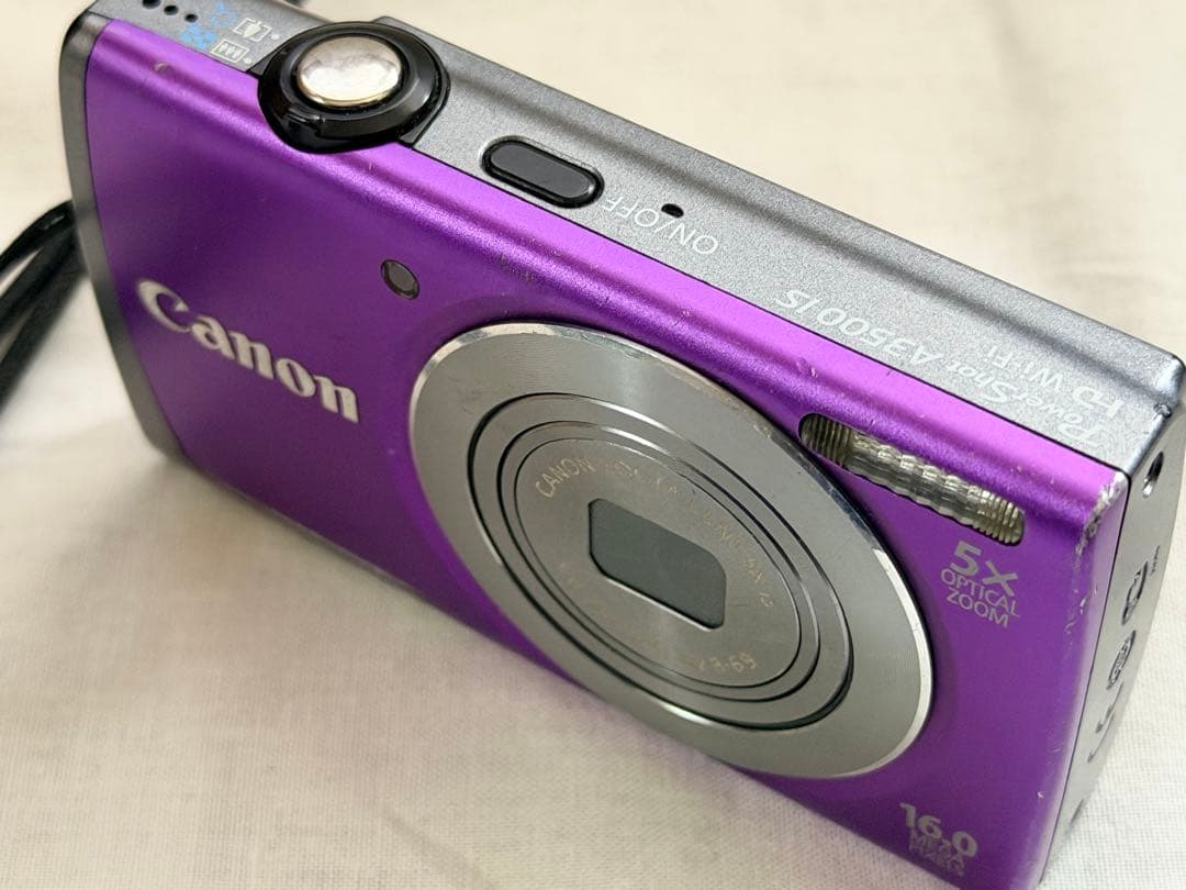 i*g様 Canon PowerShot A3500 IS 紫