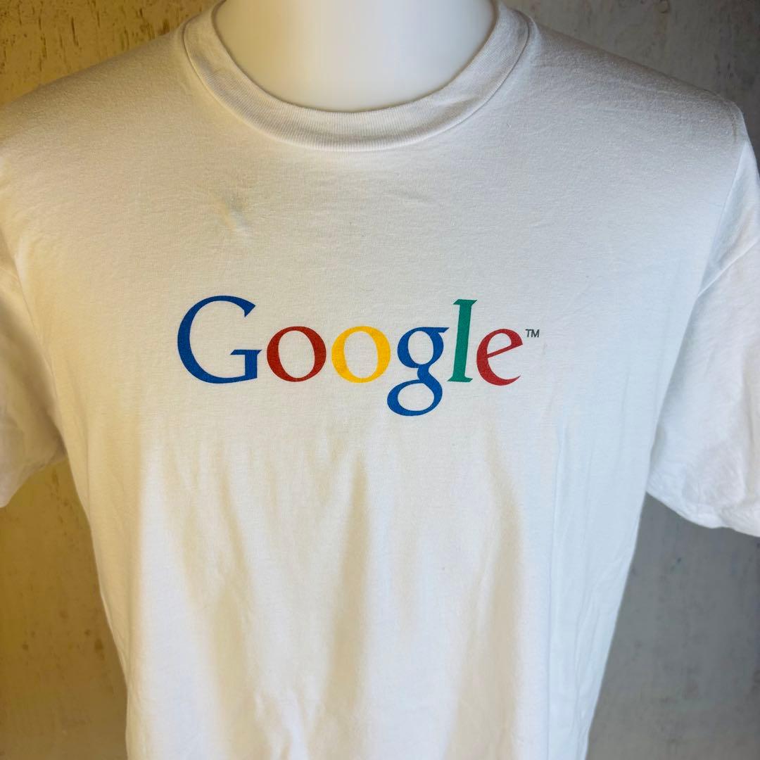 Google グーグル　mada in USA 非売品　希少　ホワイト　XL