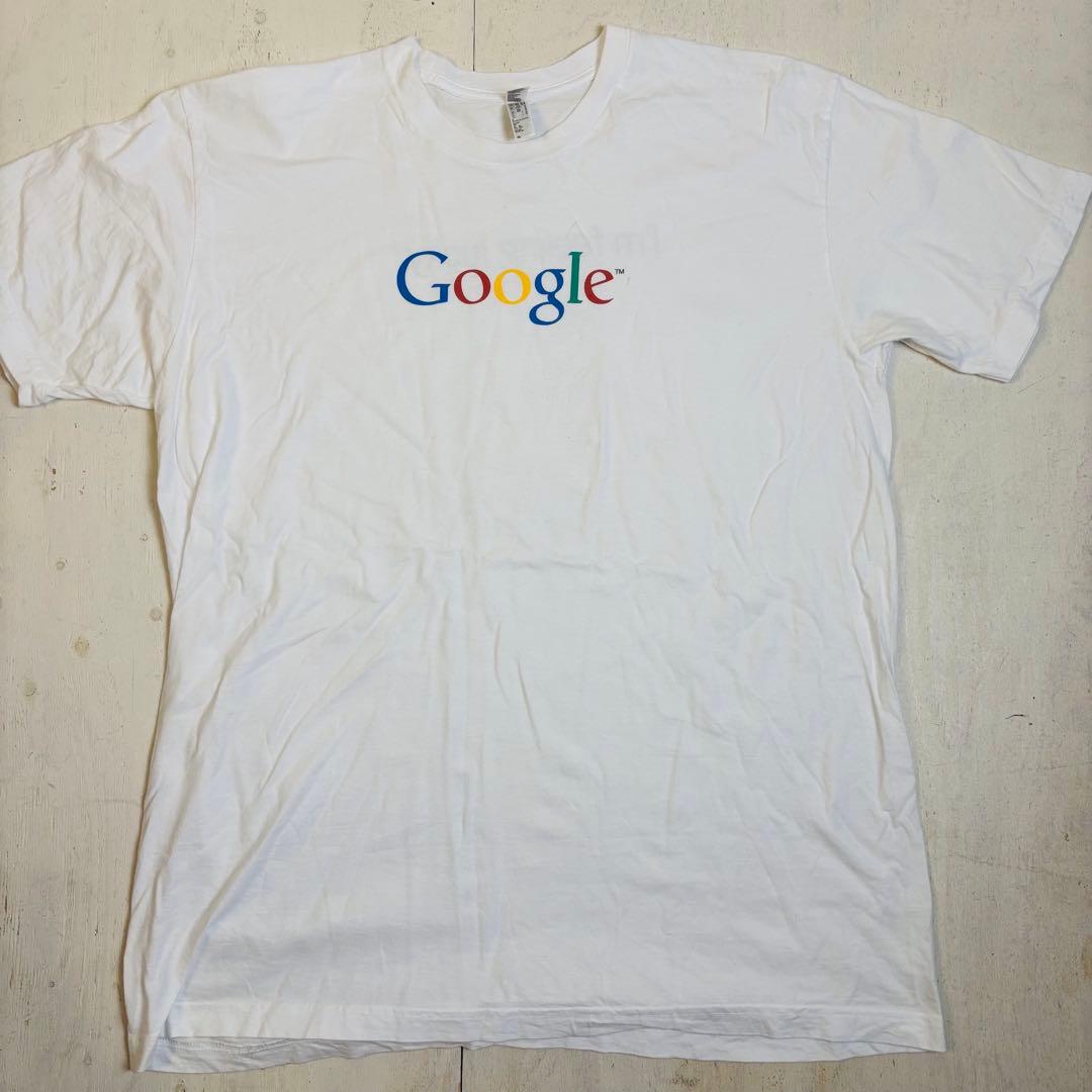 Google グーグル　mada in USA 非売品　希少　ホワイト　XL