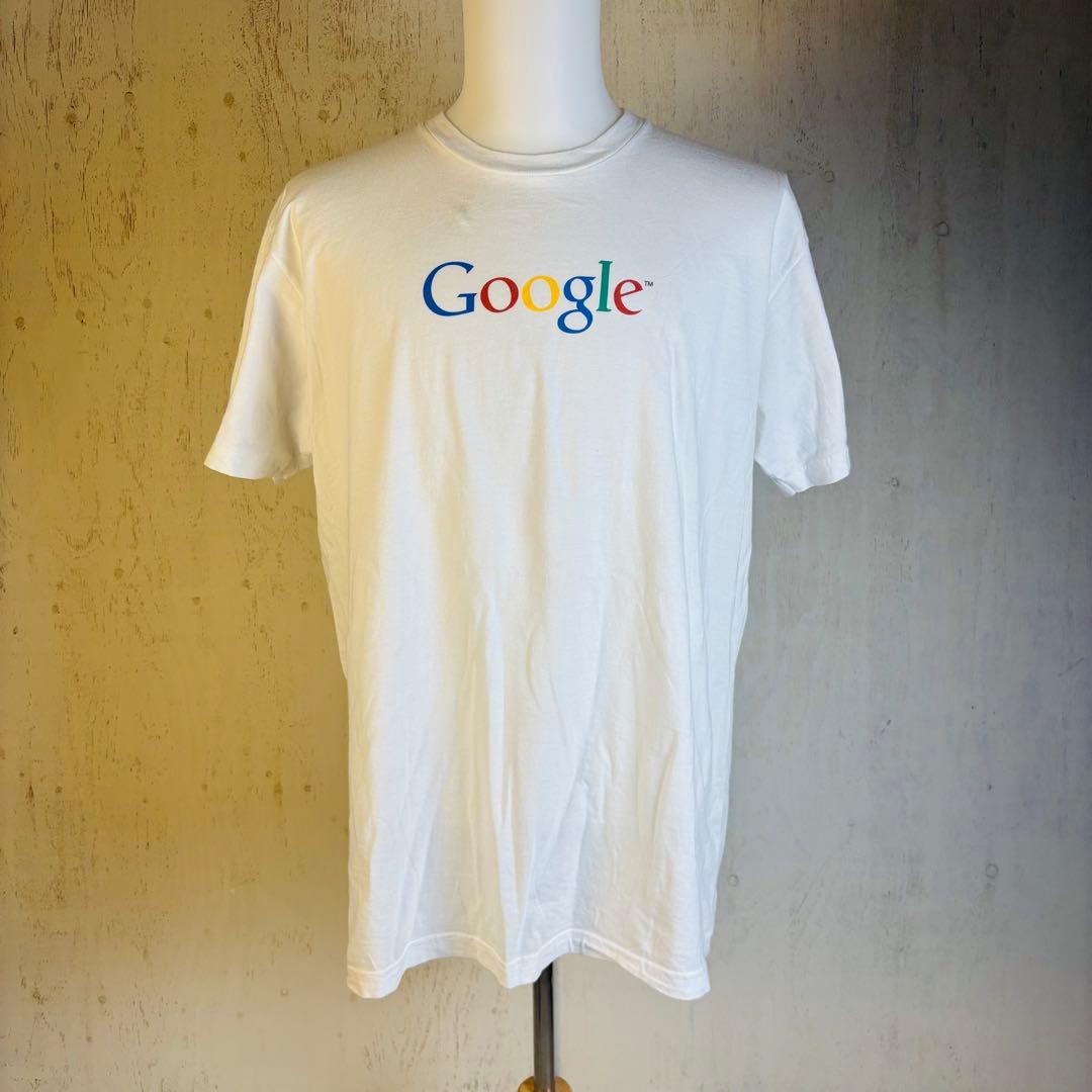 Google グーグル　mada in USA 非売品　希少　ホワイト　XL