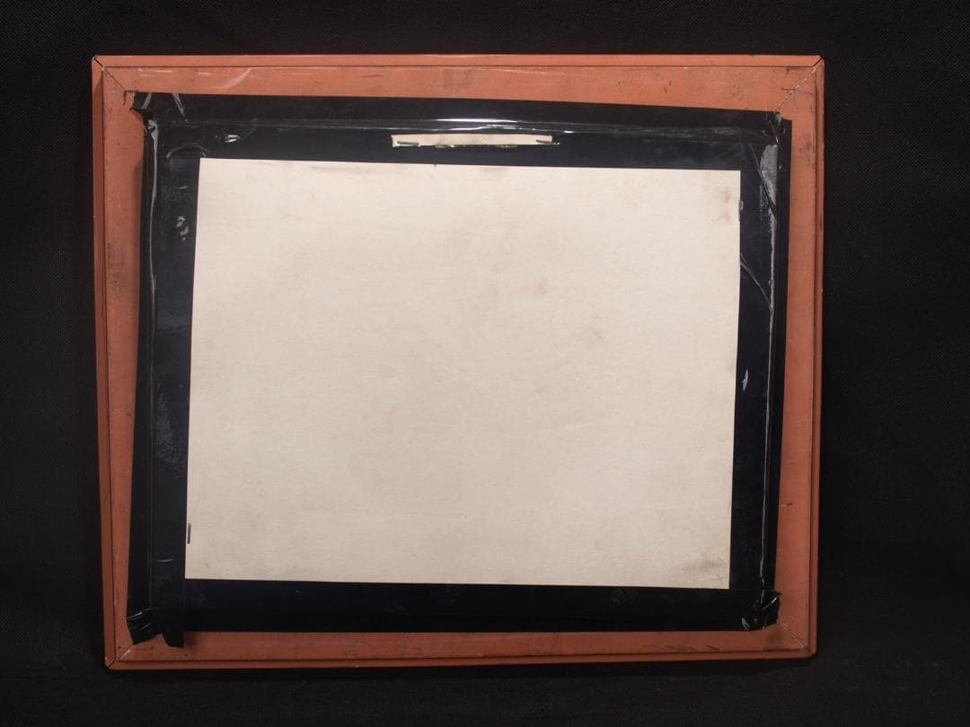 骨董市掘り出し品 中国唐時代　敦煌莫高窟壁画 彩絵発掘品AK1782A9-3