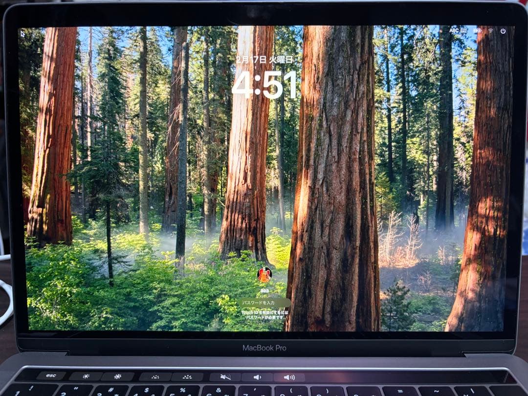 MacBook pro 2019 13インチ ジャンク